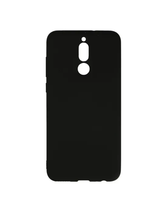 Huawei Mate 10 Lite Kılıf Nano İçi Kadife Silikon - Siyah