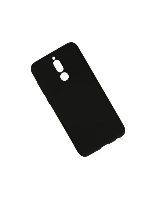 Huawei Mate 10 Lite Kılıf Nano İçi Kadife Silikon - Siyah