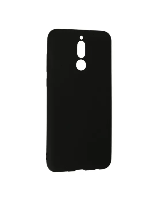 Huawei Mate 10 Lite Kılıf Nano İçi Kadife Silikon - Siyah
