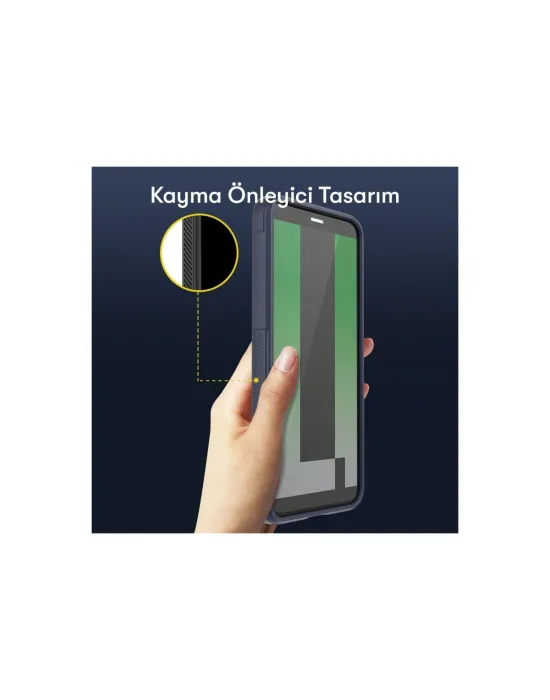 Huawei Mate 10 Lite Kılıf Optimum Silikon - Siyah