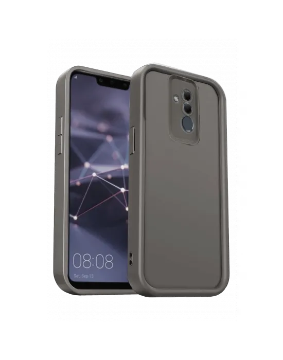 Huawei Mate 20 Lite Kılıf Viera Silikon - Gri