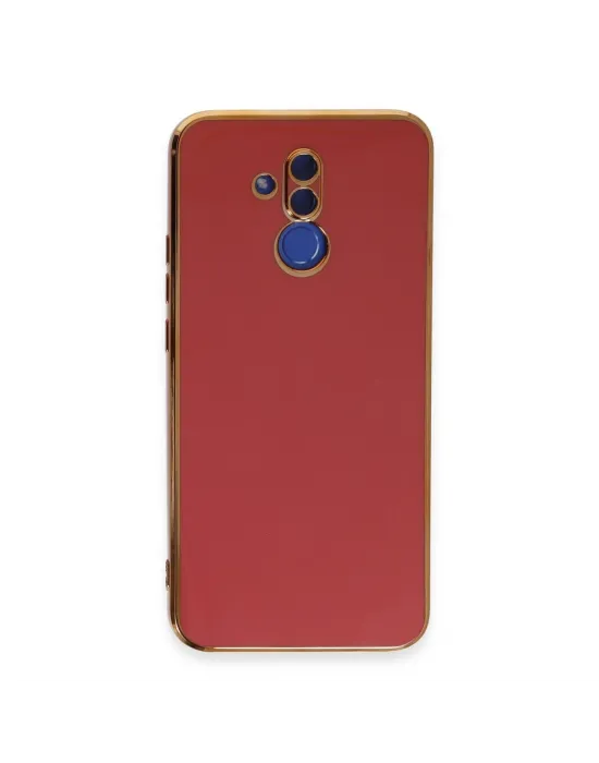 Huawei Mate 20 Lite Kılıf Volet Silikon - Kırmızı