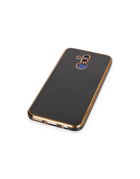 Huawei Mate 20 Lite Kılıf Volet Silikon - Siyah