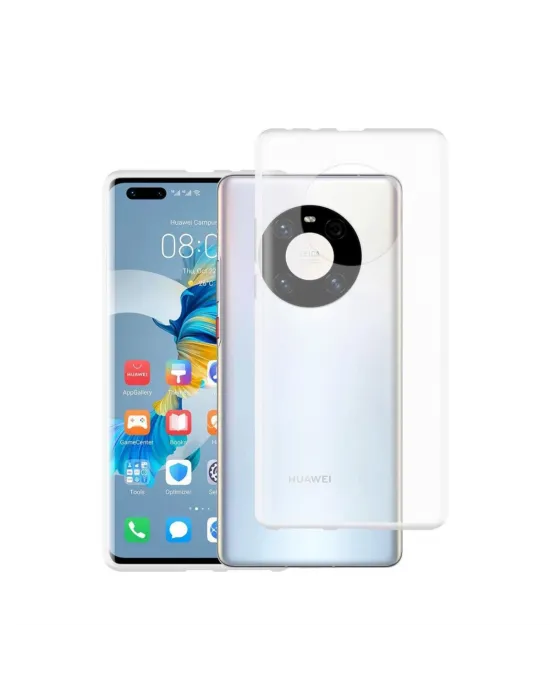 Huawei Mate 40 Pro Kılıf Lüx Şeffaf Silikon