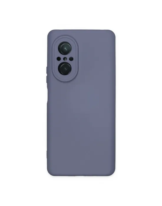 Huawei Nova 9 Se Kılıf Nano İçi Kadife Silikon - Gri