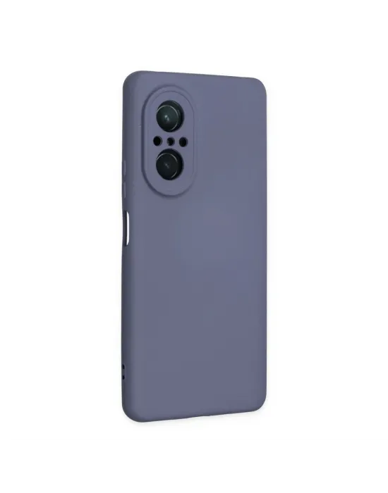 Huawei Nova 9 Se Kılıf Nano İçi Kadife Silikon - Gri