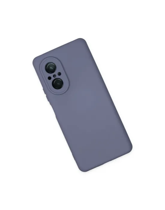 Huawei Nova 9 Se Kılıf Nano İçi Kadife Silikon - Gri