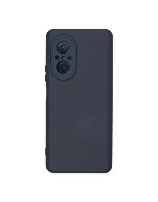 Huawei Nova 9 Se Kılıf Nano İçi Kadife Silikon - Lacivert