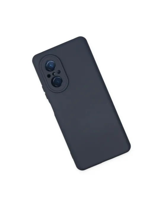 Huawei Nova 9 Se Kılıf Nano İçi Kadife Silikon - Lacivert
