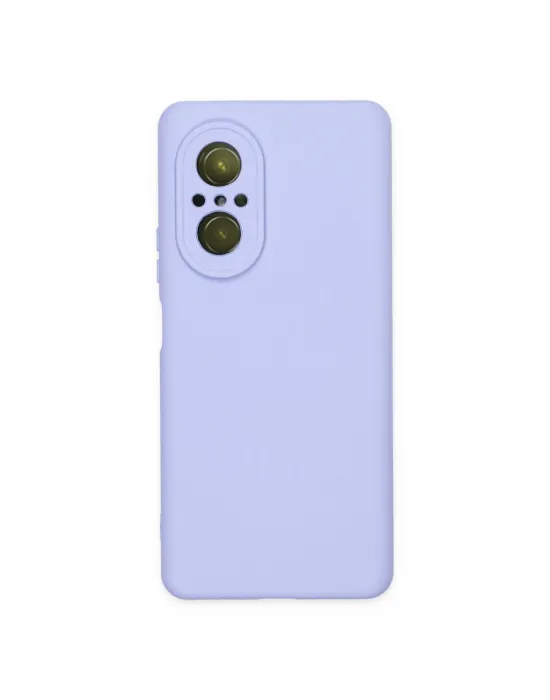 Huawei Nova 9 Se Kılıf Nano İçi Kadife Silikon - Lila