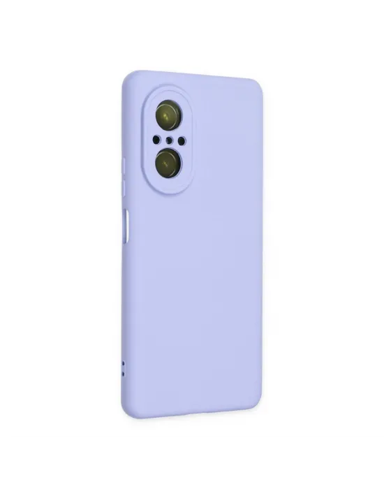 Huawei Nova 9 Se Kılıf Nano İçi Kadife Silikon - Lila