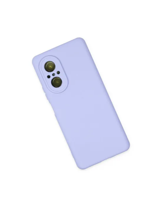 Huawei Nova 9 Se Kılıf Nano İçi Kadife Silikon - Lila
