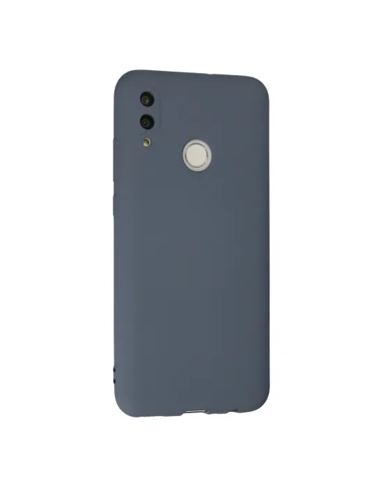 Huawei P Smart 2019 Kılıf Nano İçi Kadife Silikon - Gri