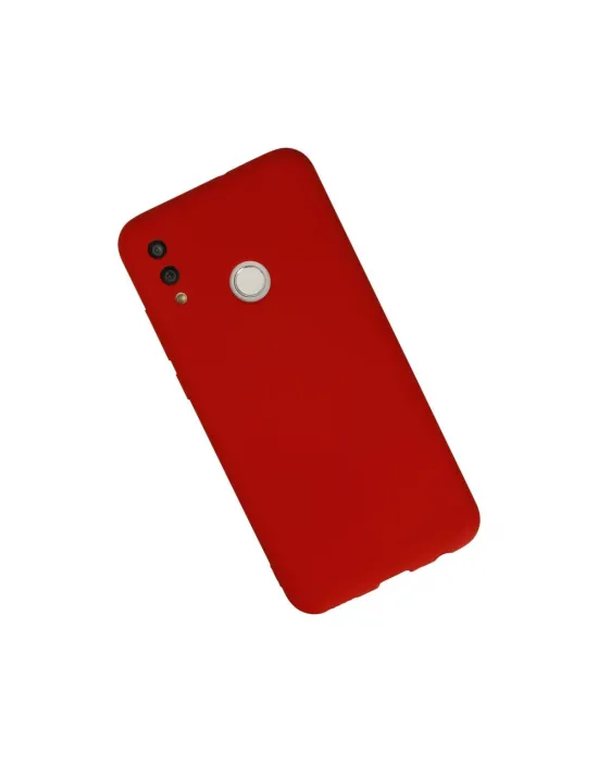 Huawei P Smart 2019 Kılıf Nano İçi Kadife Silikon - Kırmızı