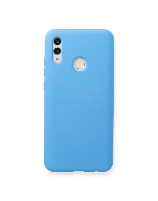 Huawei P Smart 2019 Kılıf Nano İçi Kadife Silikon - Mavi