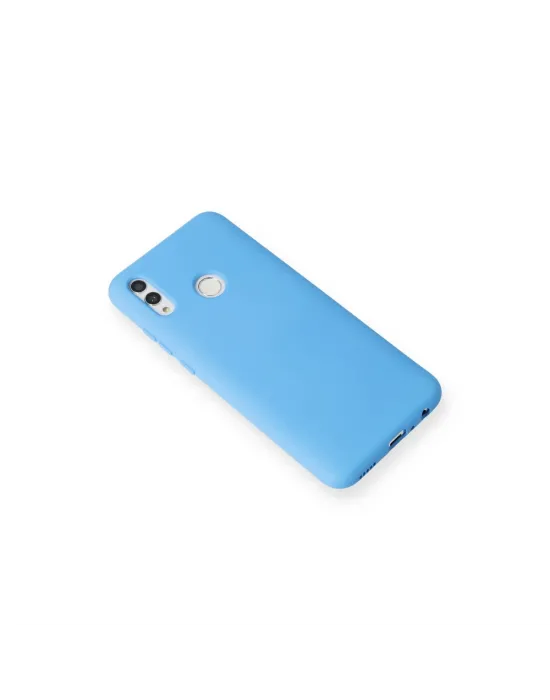 Huawei P Smart 2019 Kılıf Nano İçi Kadife Silikon - Mavi