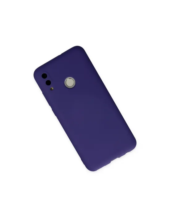Huawei P Smart 2019 Kılıf Nano İçi Kadife Silikon - Mor
