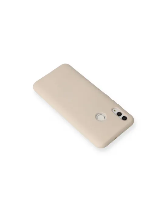 Huawei P Smart 2019 Kılıf Nano İçi Kadife Silikon - Pudra