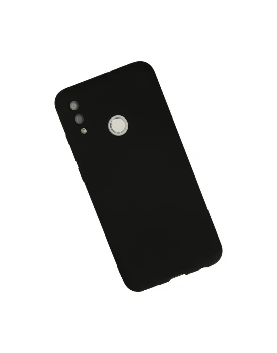 Huawei P Smart 2019 Kılıf Nano İçi Kadife Silikon - Siyah