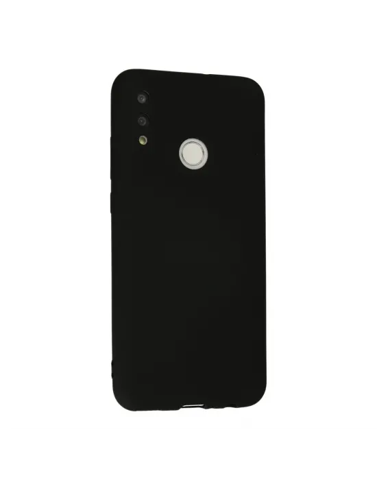 Huawei P Smart 2019 Kılıf Nano İçi Kadife Silikon - Siyah