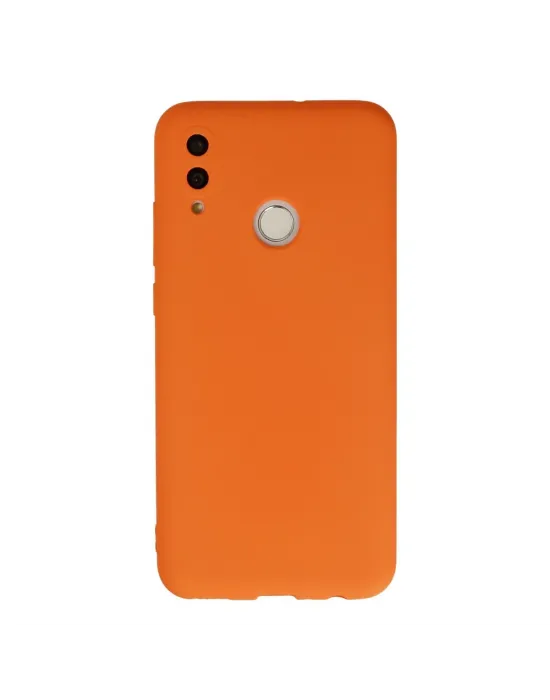 Huawei P Smart 2019 Kılıf Nano İçi Kadife Silikon - Turuncu