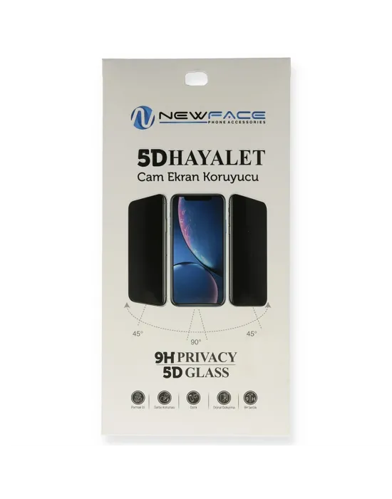 Huawei P20 Lite 5d Hayalet Cam Ekran Koruyucu