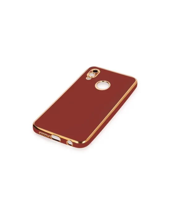 Huawei P20 Lite Kılıf Volet Silikon - Kırmızı