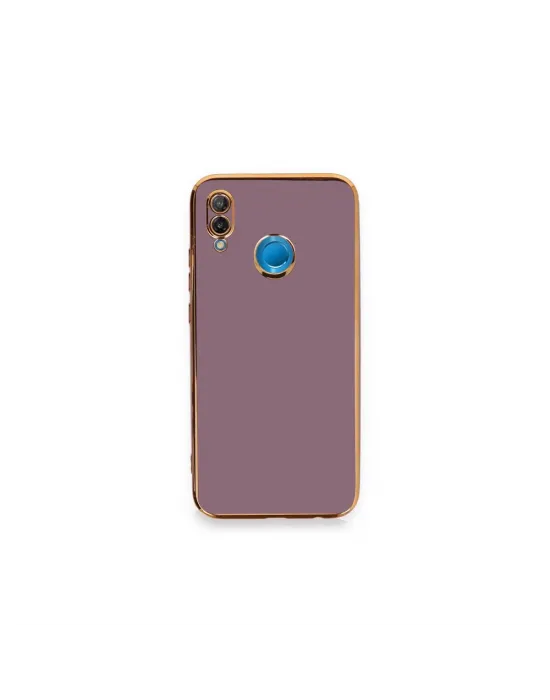 Huawei P20 Lite Kılıf Volet Silikon - Mor