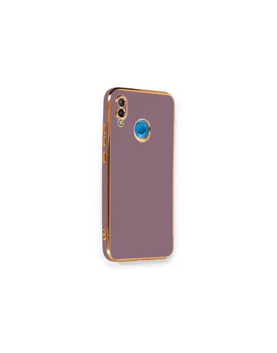 Huawei P20 Lite Kılıf Volet Silikon - Mor