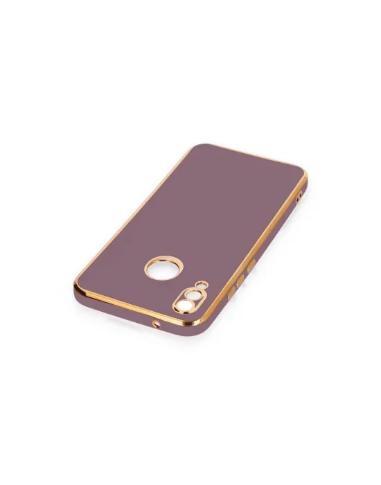 Huawei P20 Lite Kılıf Volet Silikon - Mor