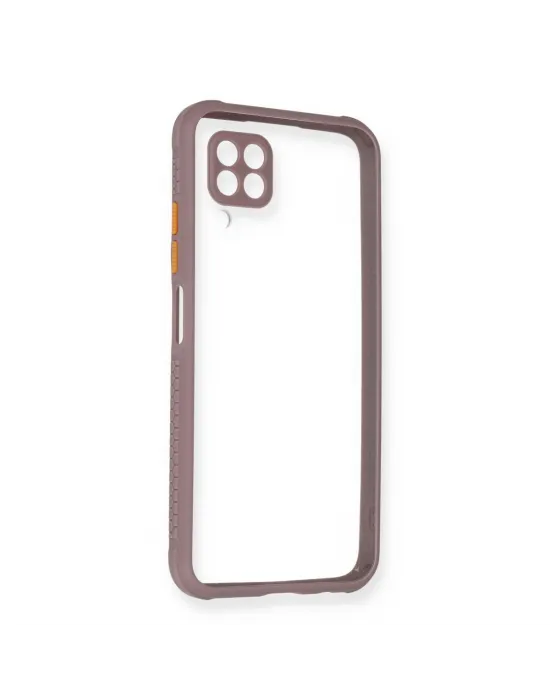 Huawei P40 Lite Kılıf Miami Şeffaf Silikon - Açık Mor