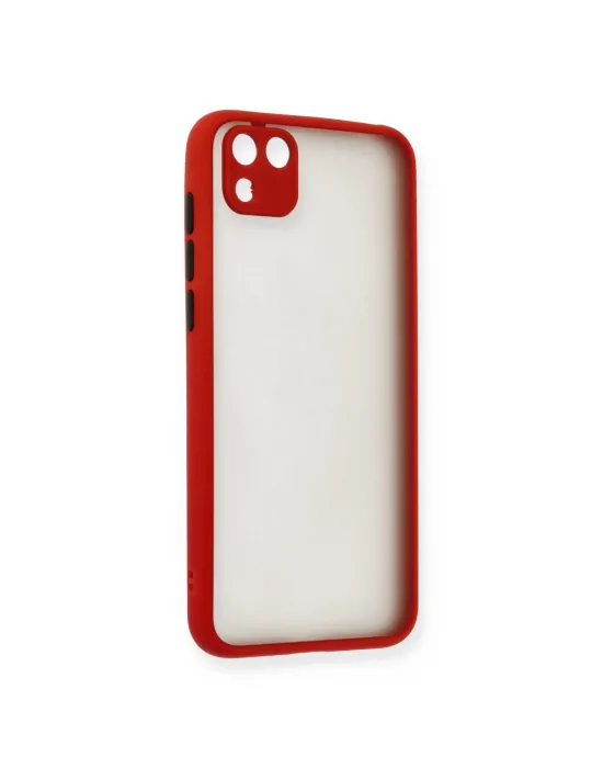 Huawei Y5p Kılıf Montreal Silikon Kapak - Kırmızı
