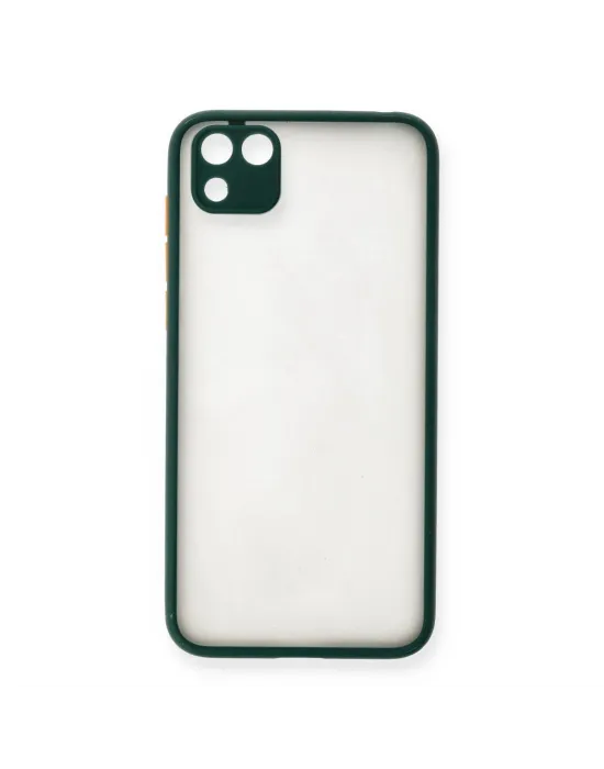 Huawei Y5p Kılıf Montreal Silikon Kapak - Yeşil