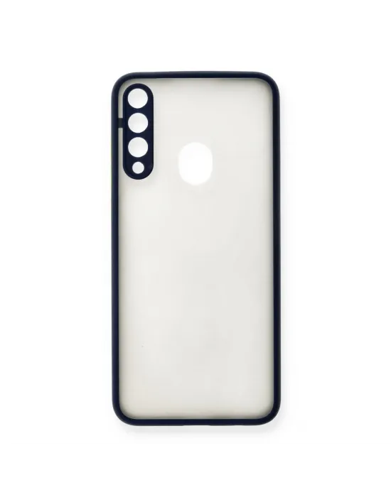 Huawei Y6p Kılıf Montreal Silikon Kapak - Lacivert