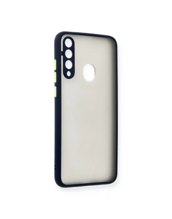 Huawei Y6p Kılıf Montreal Silikon Kapak - Lacivert