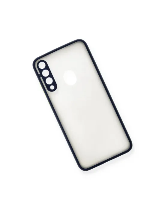 Huawei Y6p Kılıf Montreal Silikon Kapak - Lacivert