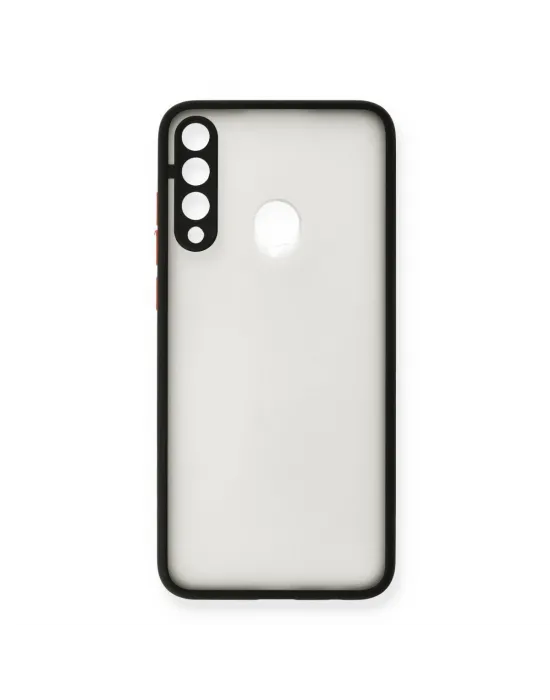 Huawei Y6p Kılıf Montreal Silikon Kapak - Siyah
