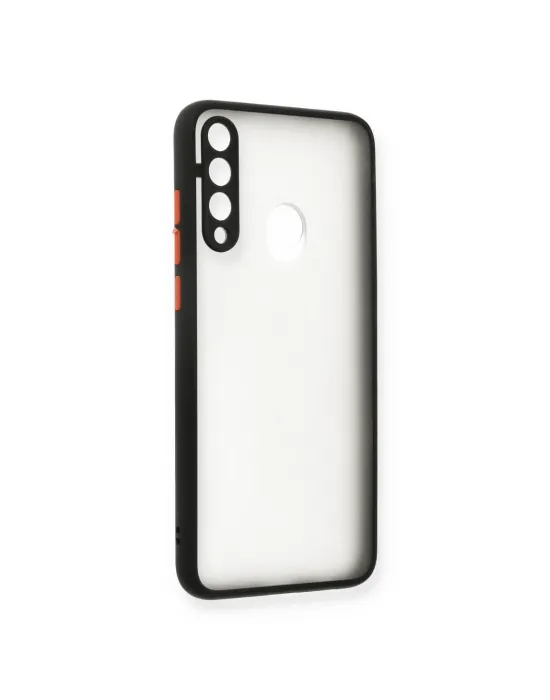 Huawei Y6p Kılıf Montreal Silikon Kapak - Siyah