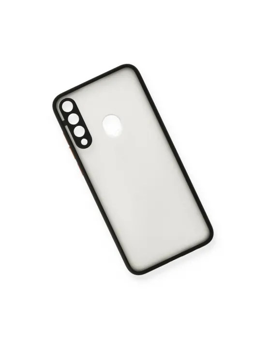 Huawei Y6p Kılıf Montreal Silikon Kapak - Siyah