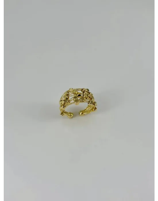 IEG - 14 K Gold Kaplamalı Yüzük