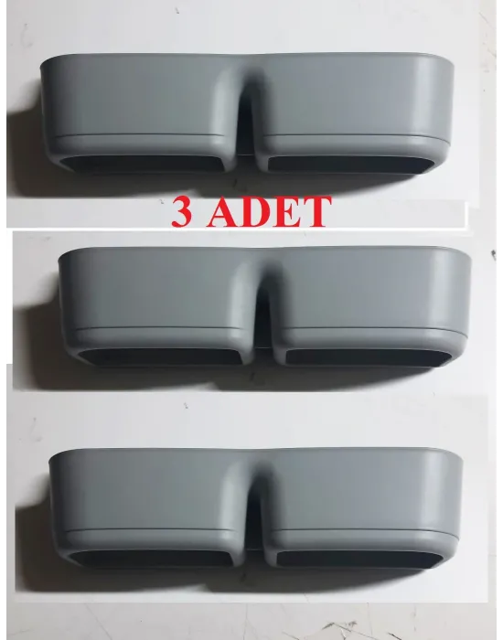 ieg™ 3 Adet Banyo Terlik Tutucu - Kapı Arkası Pratik Raf - Terlik Tutucu