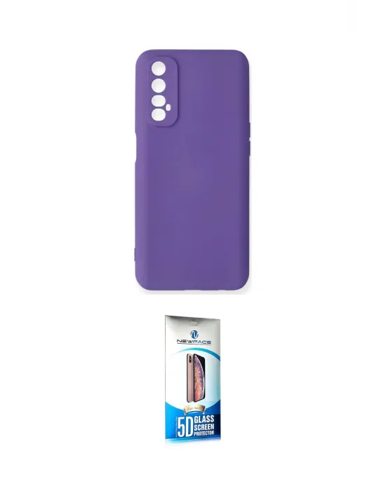 ieg™ 7 Kılıf Ahenk Serisi - Siyah 5D Eko Cam Ekran Koruyucu