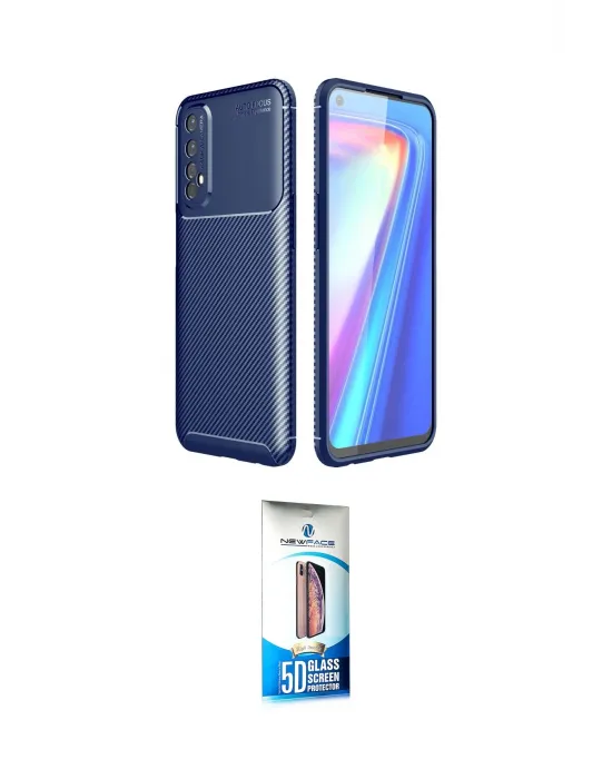 ieg™ 7 Kılıf Eksen Form Prime - Siyah 5D Eko Cam Ekran Koruyucu