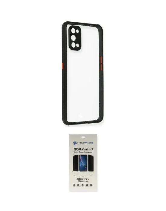 ieg™ 7 Pro Kılıf Nova Asil Özel Seri - Siyah 5D Hayalet Cam Ekran Koruyucu
