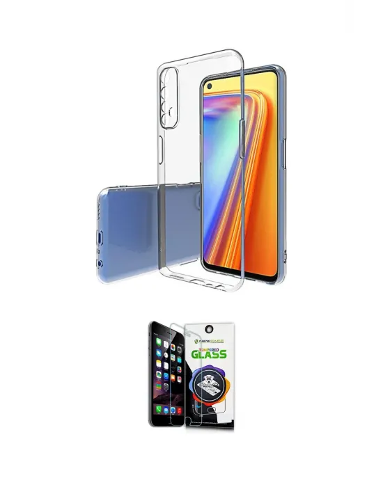 ieg™ 7 Pro Kılıf Zirve Doku - Şeffaf Temperli Cam Ekran Koruyucu
