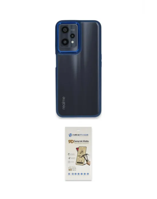 ieg™ 9 Pro 5G Kılıf Eksen Doku Prime - Siyah Mat Seramik Nano Ekran Koruyucu