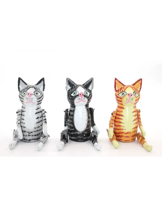 Ahşap Sallanan Kedi