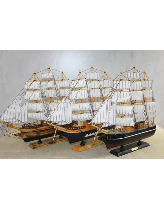 Ahşap Yelken Gemi Model 2