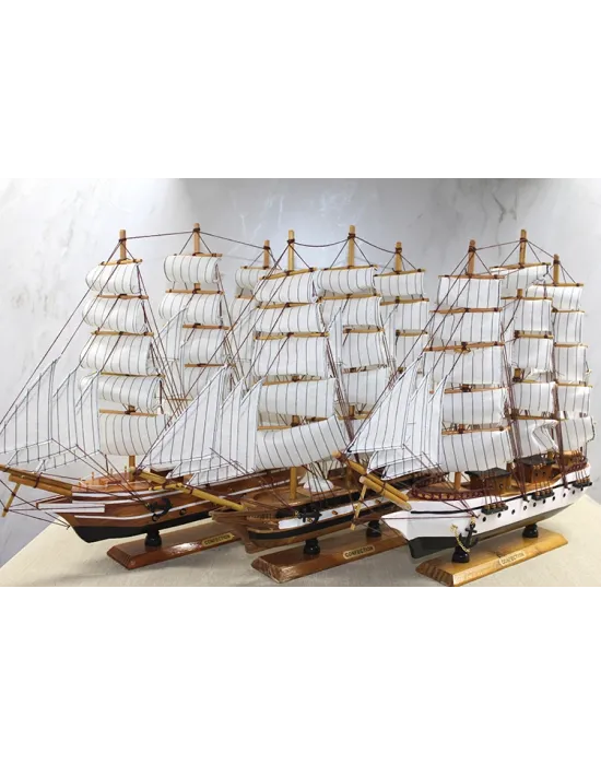 Ahşap Yelken Gemi Model 3