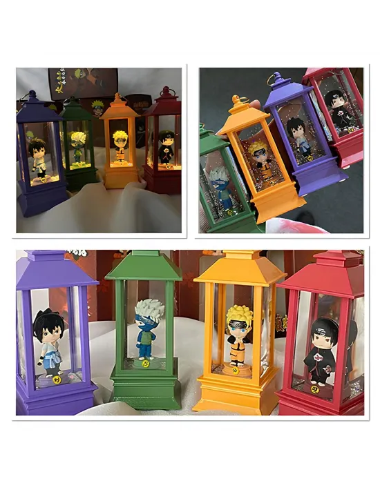 Anime Naruto Figürlü Işıklı Kar Küresi